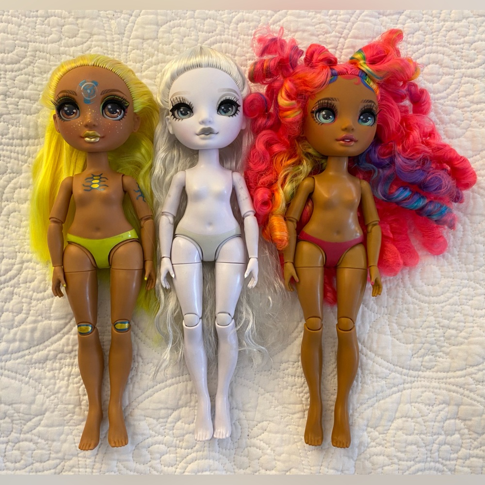 Rainbow High & Shadow High Doll Lot